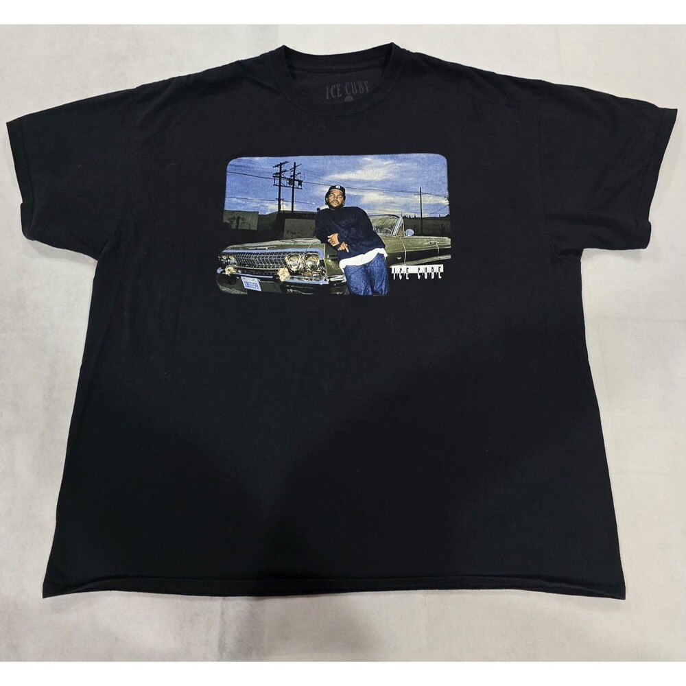 Ice Cube T Shirt Size 2XL Priority Records Men’s Shirt Rapper NWA